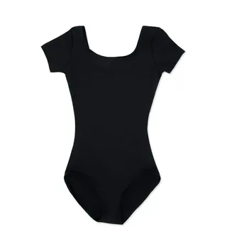 Capezio Damen Team Basic Gymnastikanzug, Schwarz, S