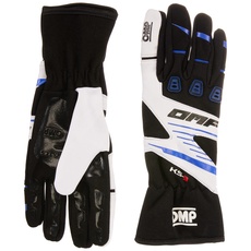 Bild von OMPKK02743E175L My2018 Ks-3 Handschuhe schwarz / weiss / blau Size L