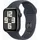 Watch SE 2024 GPS 38mm Aluminiumgehäuse schwarz Sportarmband schwarz M/L