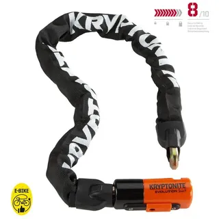 Kryptonite Evolution Series 4 Integrated Chain 1090 Kettenschloss