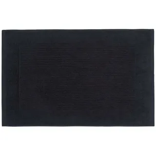 Homescapes Duschvorleger Imperial Schwarz 80 x 50 cm