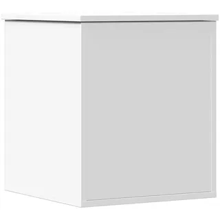 Truhe Weiß 40x42x46 cm Holzwerkstoff - Weiß