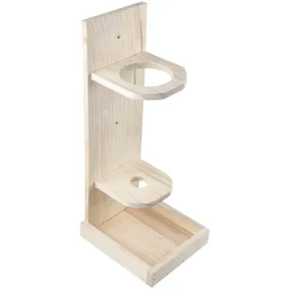 Windhager Vogelfutterstation Vino, Vogelhaus, Futterhaus für Vögel, Vogelhäuschen, Vogelfutterstation zum Aufhängen, 07945, Holz