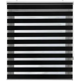 Estoralis SHAE Doppelrollo Tag und Nacht, Schwarz, 170 x 250 cm