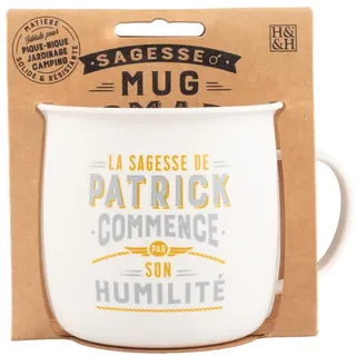 Mug Nomade - Patrick Personalisierte Tee- und Kaffeetasse – Geschenk für Herren