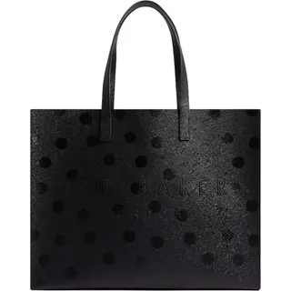 Ted Baker Shopper Dotee Polka Dot Icon Bag Black schwarz - Schwarz