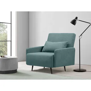 Home Affaire Schlafsofa Polyester 2-Sitzer Blau