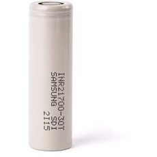 Bild von INR21700-30T Spezial-Akku 21700 Flat-Top Li-Ion 3.6V 3000 mAh