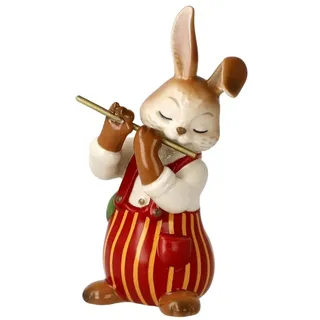 GOEBEL Hasenfigur Lustiger Flötist - Ostern
