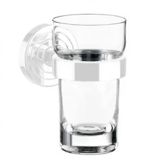 EMCO Mundspülglas Zahnputzbecher Transparent