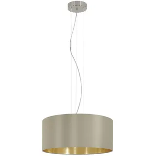EGLO Maserlo 3-flg. Ø 53 cm rund/grau/gold