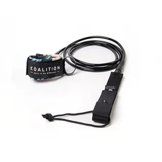 Koalition 6 ́0`` X 7mm Regular Surfleash - Waikiki / Black - One Size