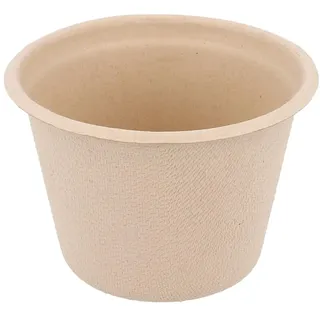 Kleiner Behälter "Bionic" - 140 Ml Ø 7,7X5,3 Cm Natur Zellulose - 1000 Un.