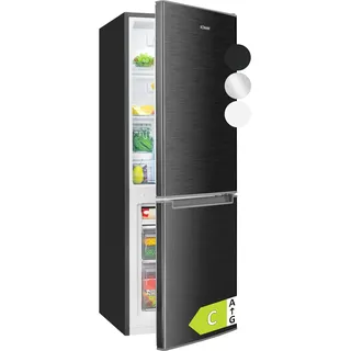 Bomann KG 7359 Kühl-Gefrierkombination (173 l, 1430 mm hoch, Schwarz)