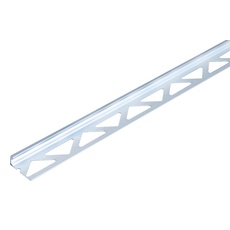 Alberts 475987 Fliesen-Abschlussprofil | Aluminium, silberfarbig eloxiert | 2500 x 8 mm