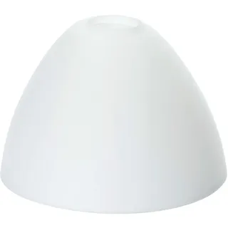 Ersatzglas als Lampenschirm, (Ø 95 mm), Höhe 60 mm, Kegel G9 Lochmaß Fassung ø 23 mm, Weiß matt
