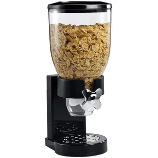 erdnussspender glasSüßigkeitenspender, Einzelner Müslispender für Getreide, Haferflocken, Süßigkeiten, Müsli, Nüsse, Bohnen, Rosinen, Reis, Nudeln (Sc