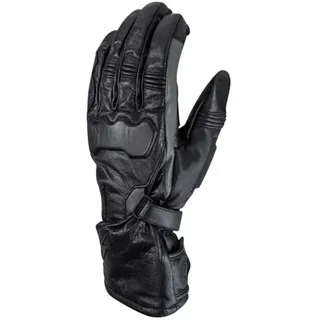 Ls2 Textil Onyx Lederhandschuhe - Black - M