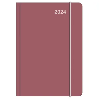BERRY 2024 - Diary - Buchkalender - Taschenkalender - 12x17: Midi Flexi Diary EarthLine