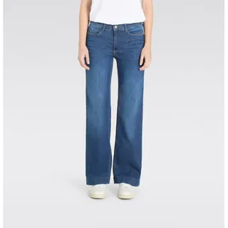 MAC Jeans Wide Authentic (5228-90-0387L), Größe:W42, Länge:L32, Farbe:Fashion Blue Washed (D620) - 42W / 32L