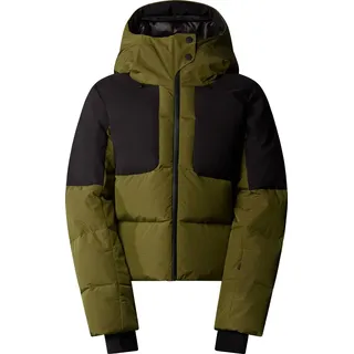 The North Face Damen Cold Spell Cropped Daunenjacke, Forest Olive, S