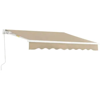 [en.casa] Gelenkarmmarkise Bitonto 300 x 250 cm beige