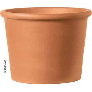 Deroma Pflanztopf Zylinder Bordato 33 cm Rot