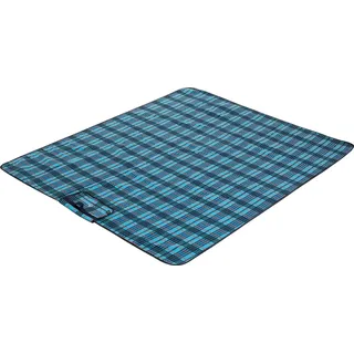Mckinley Unisex Striped II Decke, Blue Petrol/Blue Pet, 3