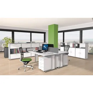 Kerkmann Sideboard Lago, 13791610 weiß 236,0 x 38,0 x 78,0 cm, 1 St.