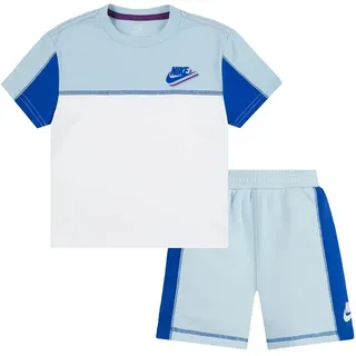 Nike Kids Nsw Reimagine Kurzarm-set - Glacier Blue - 18 Monate