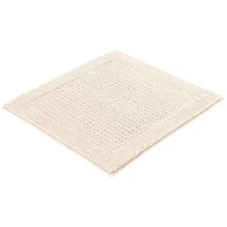 KLEINE WOLKE Badteppich Beige 60 x 60 cm