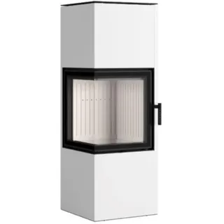 Hajduk Kaminofen Pixel L | 7 kW | rechteckiger-Kaminofen | Weiß