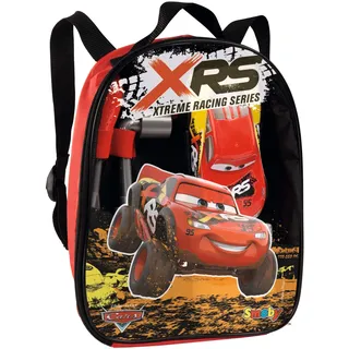 Smoby 360180 Cars XRS Werkzeug-Rucksack mit Flash McQueen