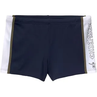 Chiemsee Boxer-Badehose, mit Kontrasteinsätzen, blau