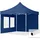 Faltpavillon 3 x 3 m inkl. 2 Seitenteile Blau