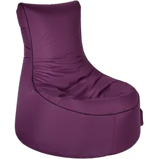 Sitting Point Swing Scuba Sitzsack aubergine