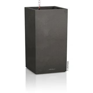 LECHUZA Canto Stone high 30 Komplettset 30 x 30 x 56 cm graphitschwarz