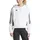 Kapuzenpullover Weiss/Schwarz L