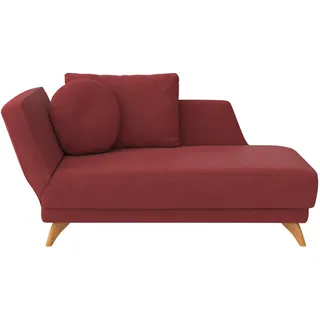 Bali Récamiere , Dunkelrot , Holz , 205x74x94 cm , Textiles Vertrauen - Oeko-Tex®, Made in Germany, Oeko-Tex® Standard 100 , Stoffauswahl, seitenverkehrt erhältlich, Schlafen auf Sitzhöhe, Armteil links , Wohnzimmer, Sofas & Couches, Sofas, Recamieren