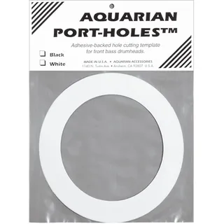 Aquarian PHWT Hole Cutting Template - White Port Hole