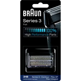 Braun Zubehör Haarentfernung Series 3 Scherfolie und Klingenblock schwarz 1 St.