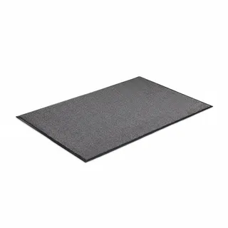 Relaxdays Schmutzfangmatte 180 x 120 cm Grau/Schwarz