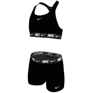 Nike Swim Logo Tape Bikini - Black - 6-7 Jahre