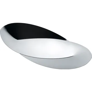 Alessi Octave Brot- und Grissinikorb aus Edelstahl 18/10 glänzend poliert