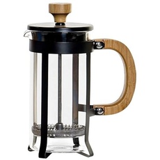 Dekodonia S3012413 Kaffeemaschine, Bambus, Edelstahl, verschiedene Materialien