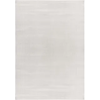 Mazovia Teppich Weiß, Ecru Modern Geometrisch Teppich für Wohnzimmer, Schlafzimmer gut für Fußbodenheizung - 300x400 cm - Braun