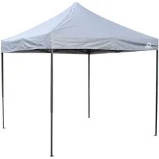 All Seasons Gazebos 2.5x2.5m vollständig wasserdichtes Faltpavillon - Metallisch Grau