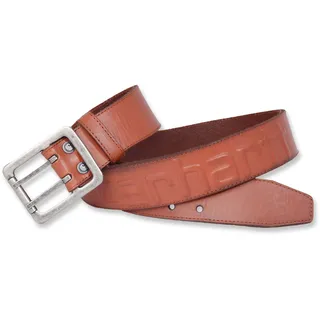 CARHARTT Herrengürtel Leder Braun 34