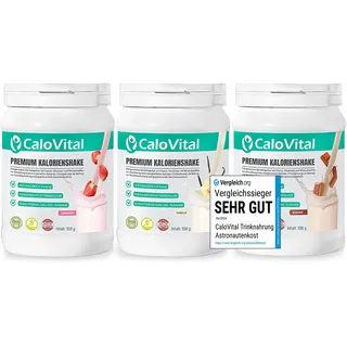 Sparset CaloVital | Premium Kalorien Shake Hochkalorische Aufbaunahrung für Gewichtszunahme Pulver zur Herstellung einer Lösung zum Einnehmen 1 Pc