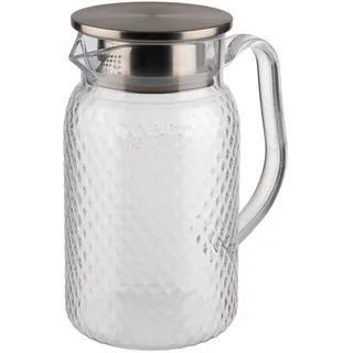 APS Saft-/ Wasserkanne in transparent Ø 10 cm, Höhe 19 cm, 1 Liter